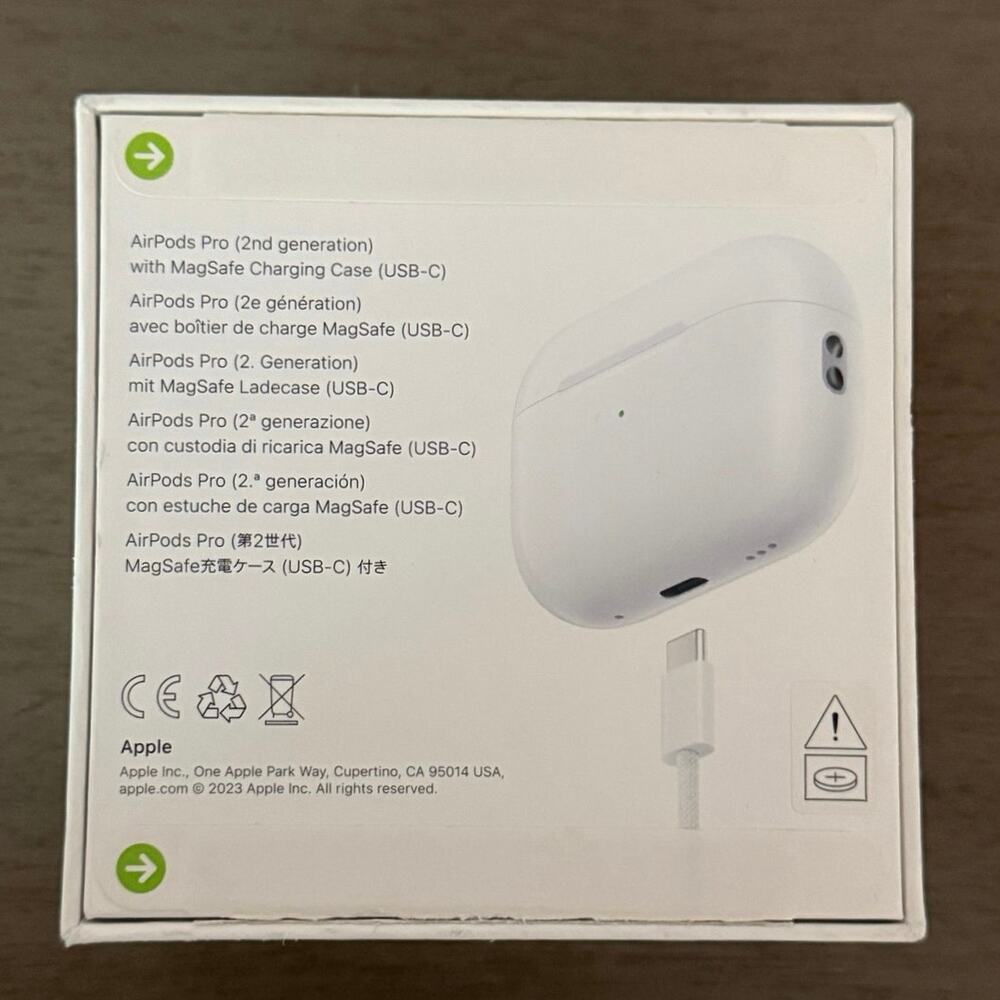 Apple AirPods PRO 2nd Gen MTJV3LL/A USB‑C MagSafe Case New Unopened GENUINE - Picture 13 of 16